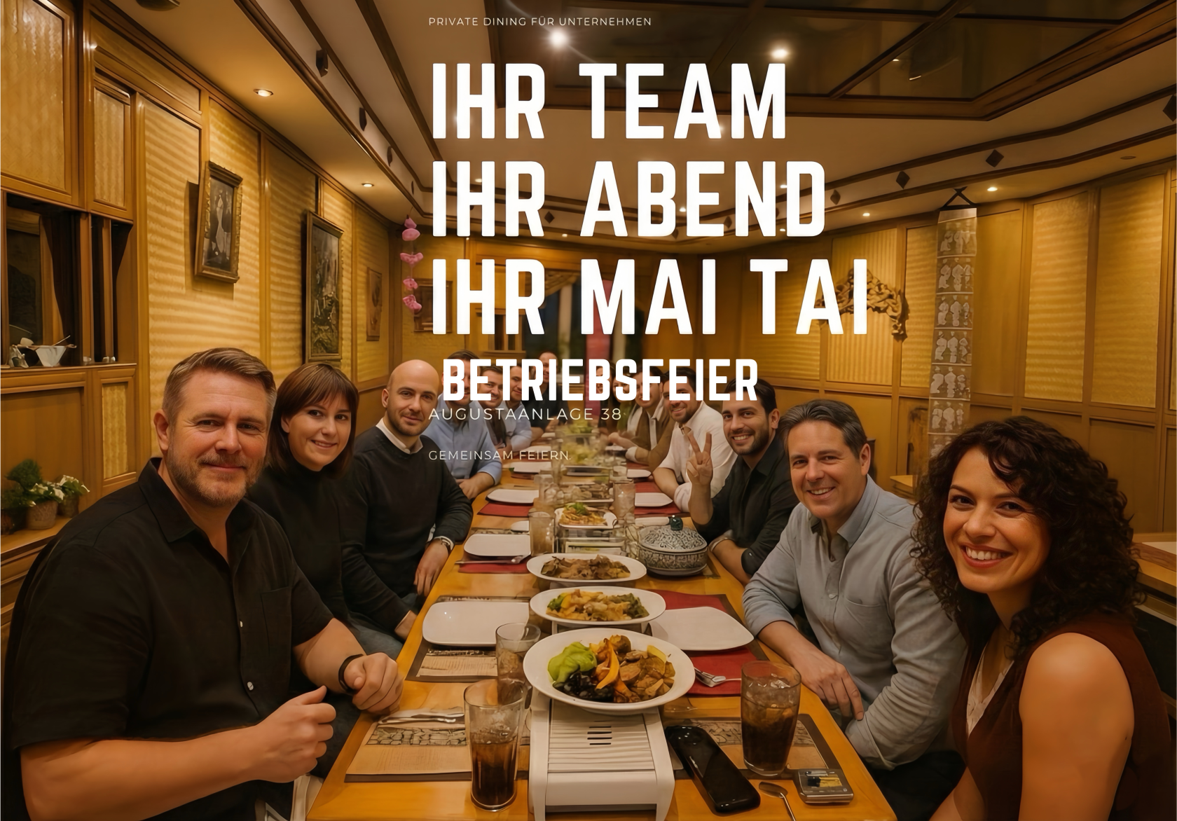 Firmenfeier & Weihnachtsfeier im Mai Tai Mannheim 