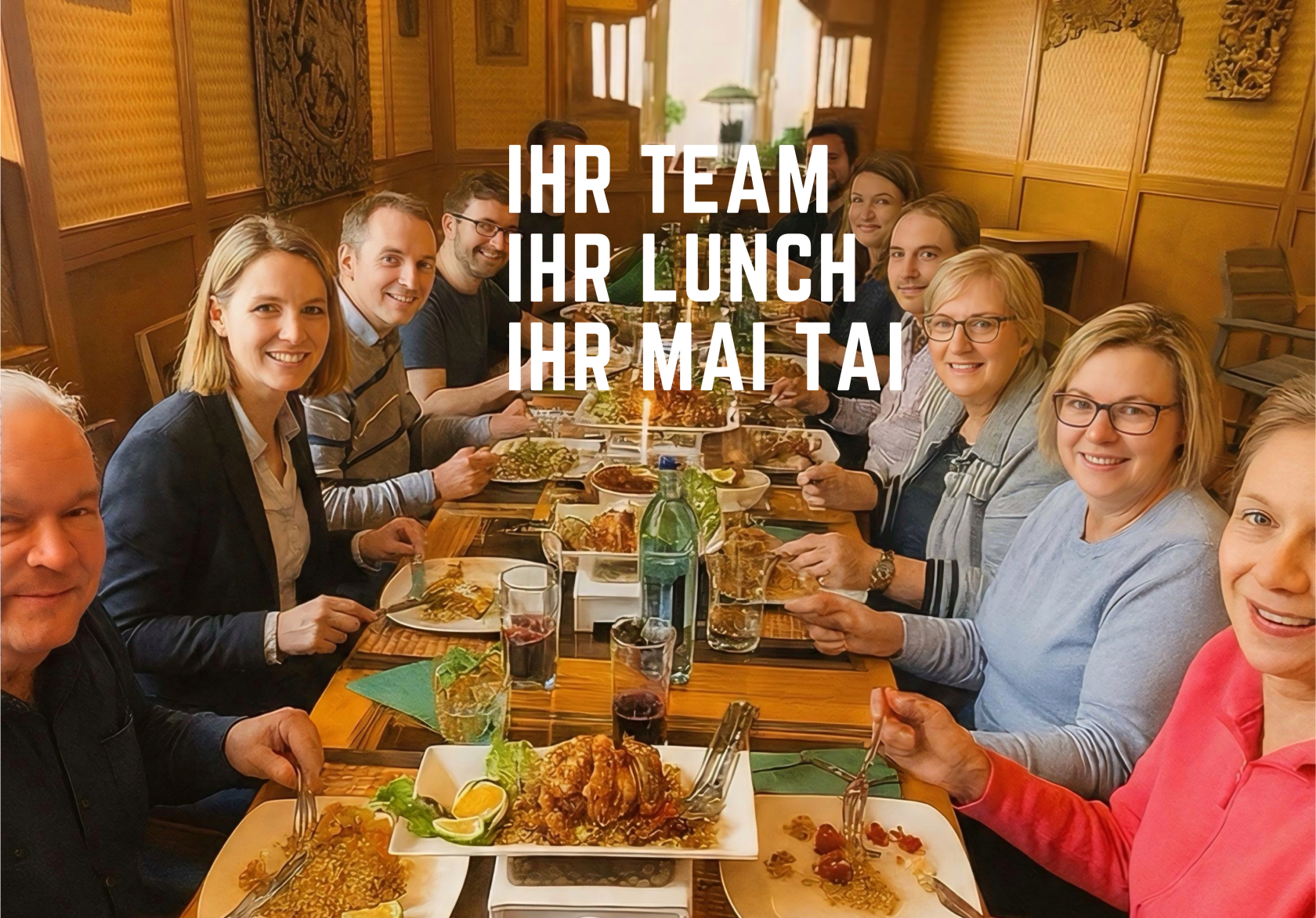 Professioneller Private Business-Lunch