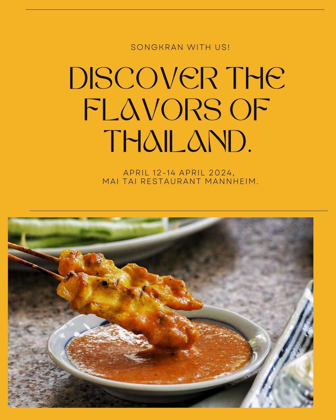 Invitation For Songkran Festival